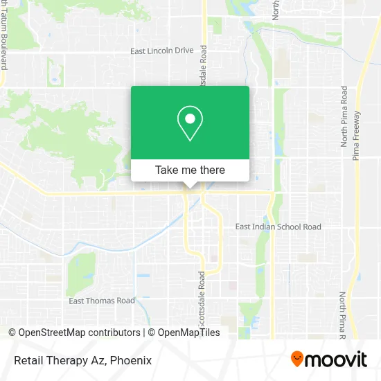 Retail Therapy Az map