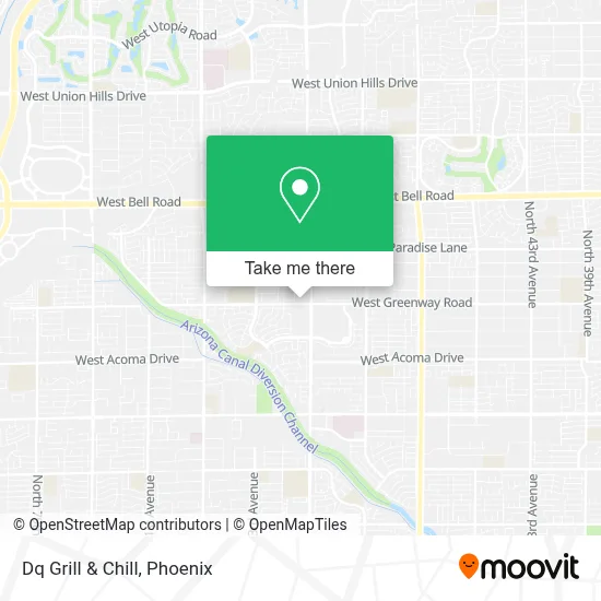 Dq Grill & Chill map