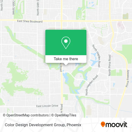 Color Design Development Group map
