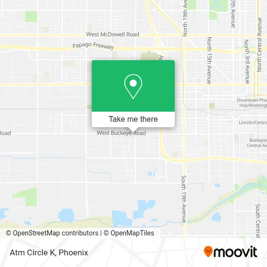 Atm Circle K map