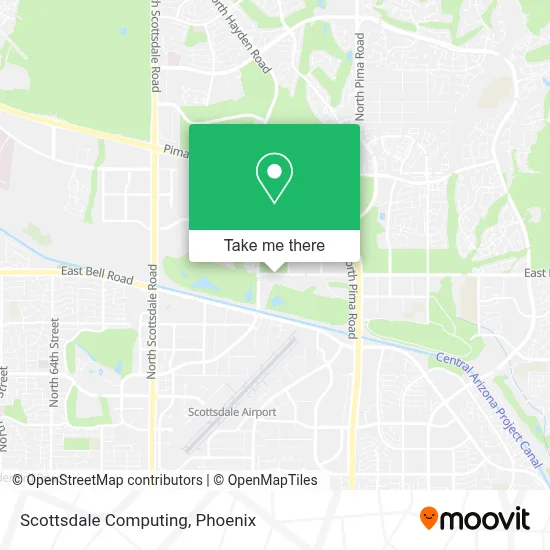 Scottsdale Computing map