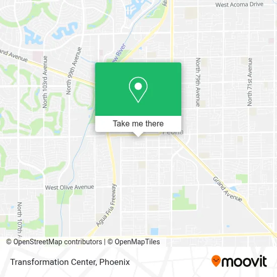 Transformation Center map