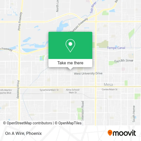 On A Wire map