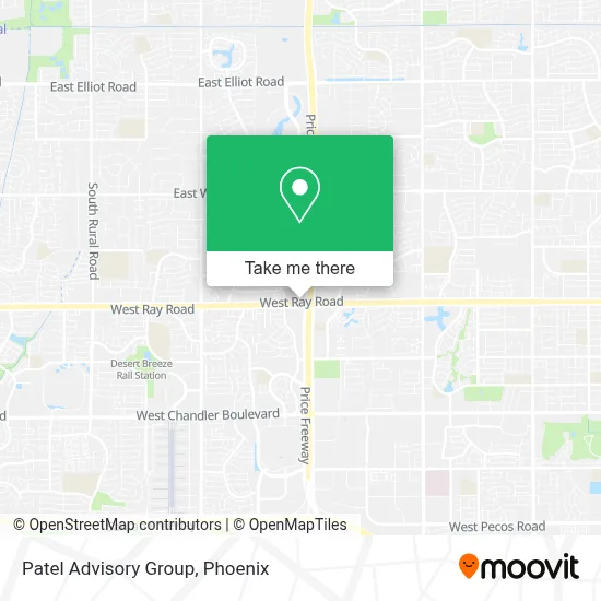 Patel Advisory Group map