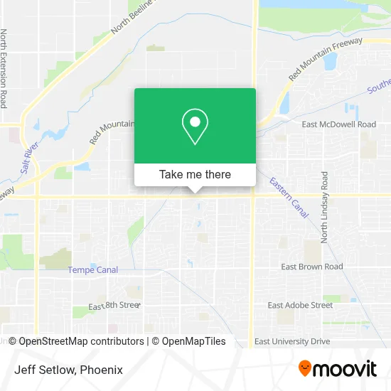 Jeff Setlow map