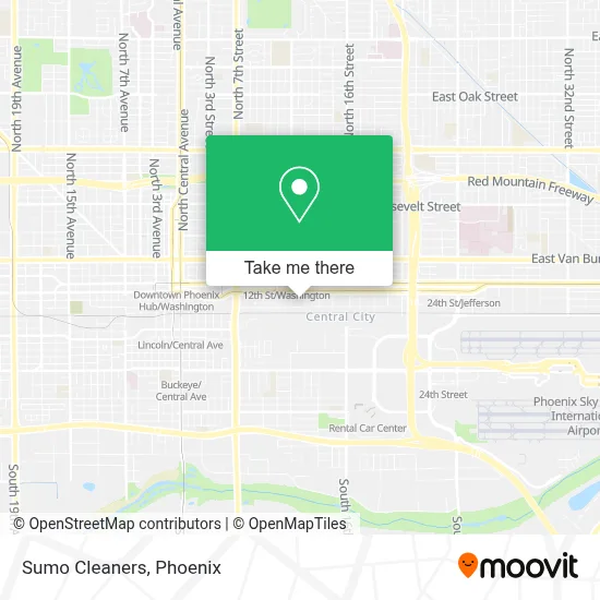 Sumo Cleaners map