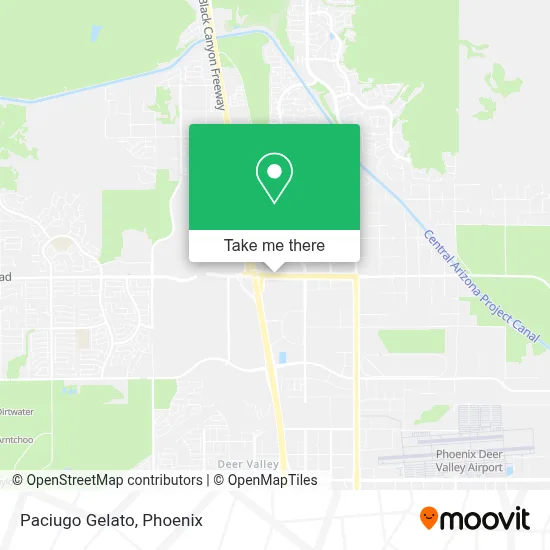 Paciugo Gelato map