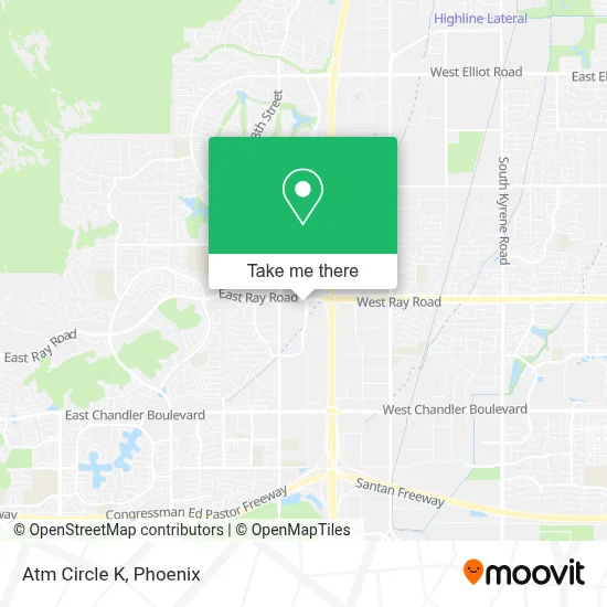 Atm Circle K map
