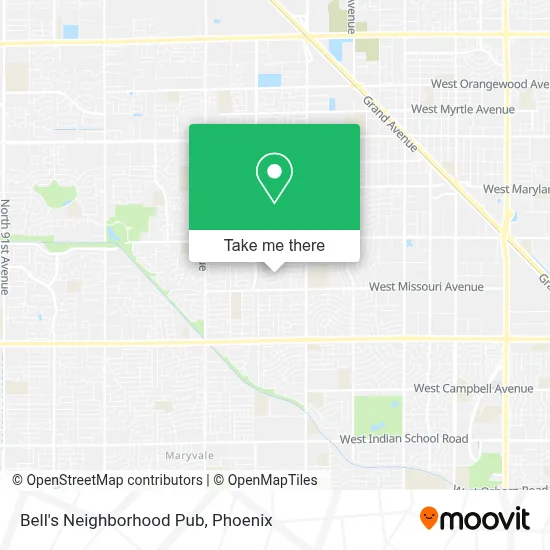 Bell's Neighborhood Pub map
