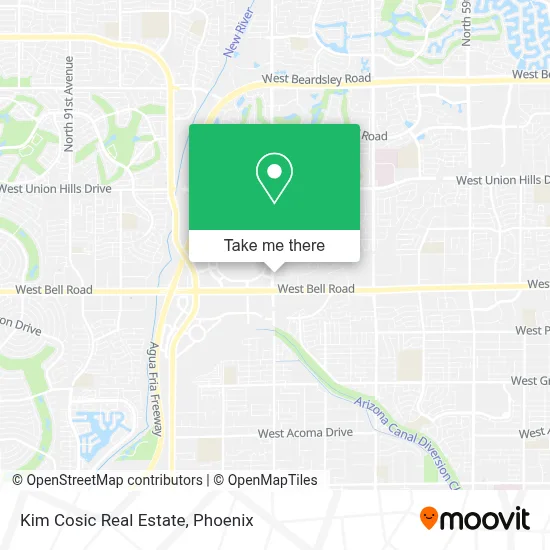 Kim Cosic Real Estate map