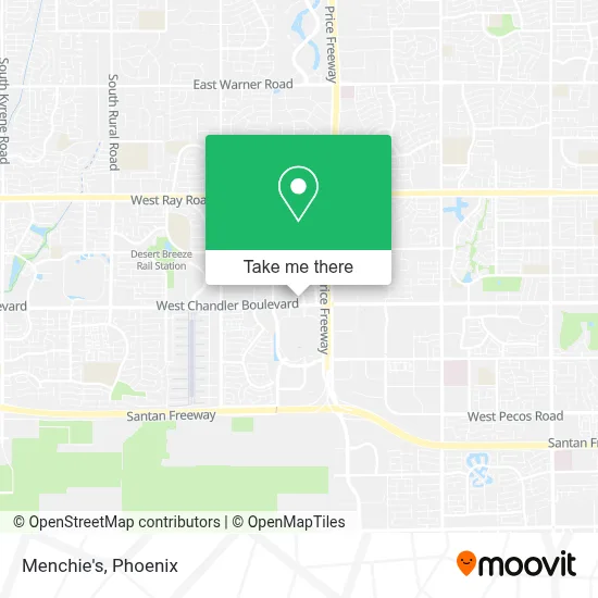 Menchie's map