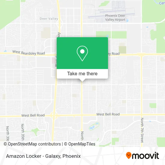 Amazon Locker - Galaxy map