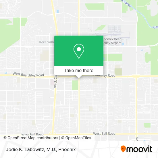 Jodie K. Labowitz, M.D. map