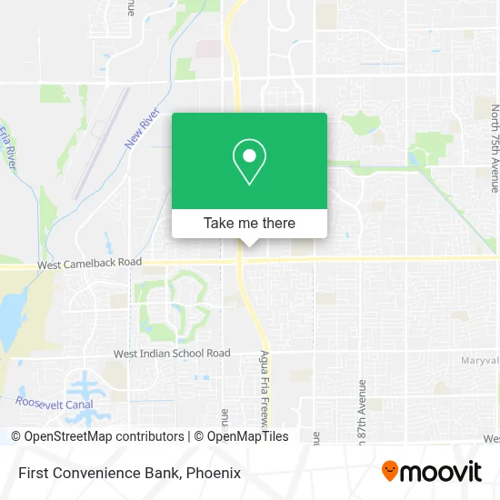First Convenience Bank map