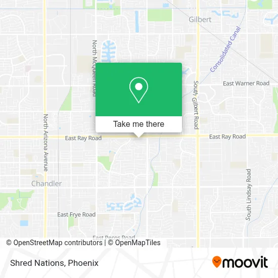Shred Nations map