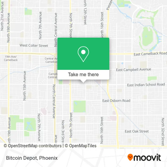 Bitcoin Depot map