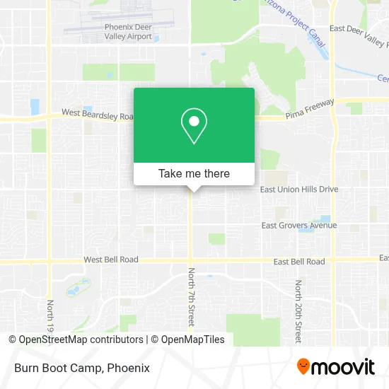 Burn Boot Camp map