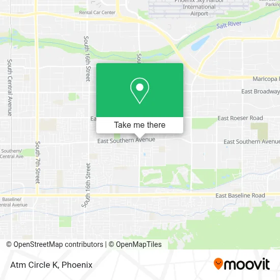 Atm Circle K map