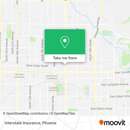 Interstate Insurance map
