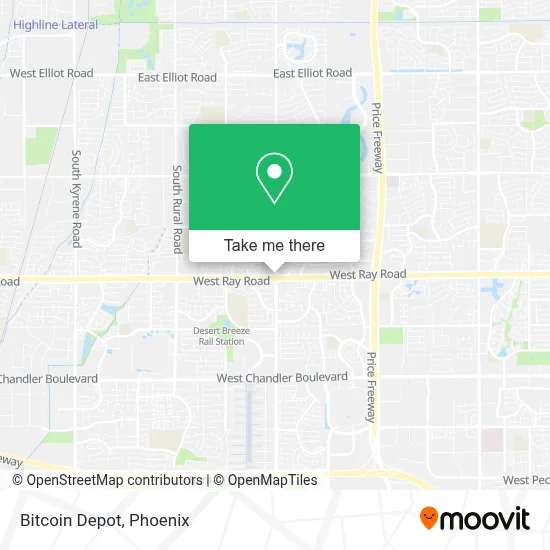 Bitcoin Depot map