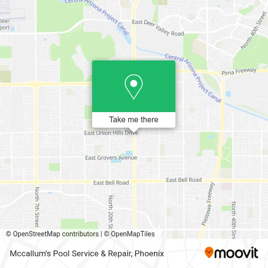 Mccallum's Pool Service & Repair map