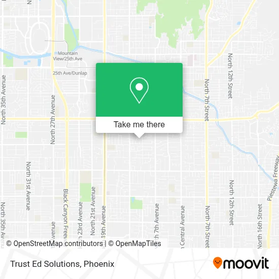 Trust Ed Solutions map
