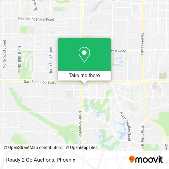 Ready 2 Go Auctions map