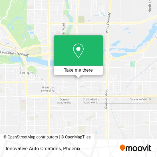 Innovative Auto Creations map