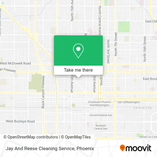 Jay And Reese Cleaning Service map