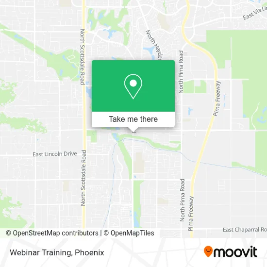 Webinar Training map