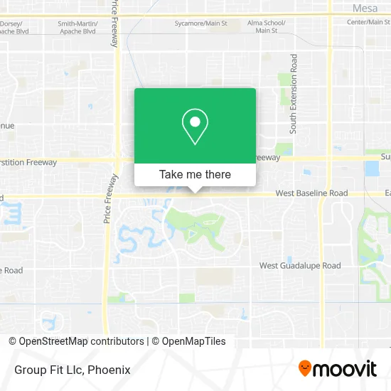 Group Fit Llc map