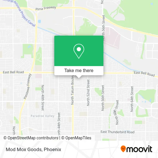 Mod Mox Goods map