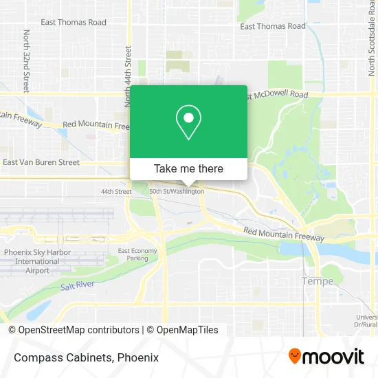Compass Cabinets map