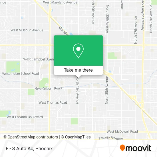 F - S Auto Ac map