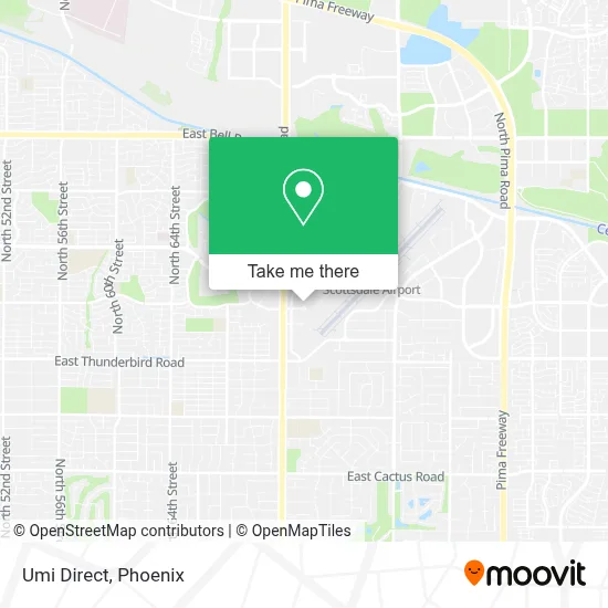 Umi Direct map