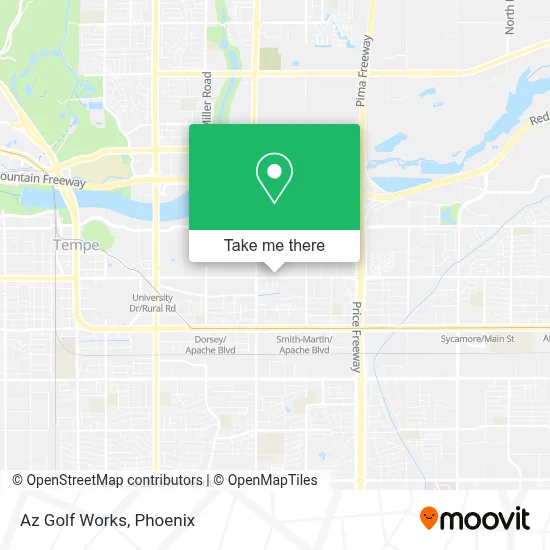 Az Golf Works map