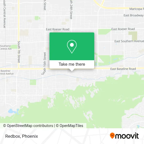 Redbox map