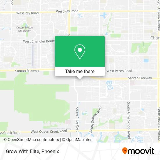 Grow With Elite map