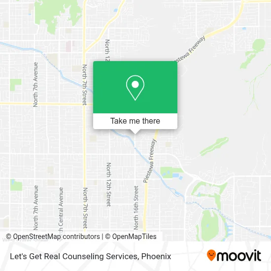 Let's Get Real Counseling Services map