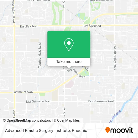 Advanced Plastic Surgery Institute map