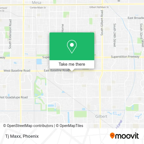 Tj Maxx map