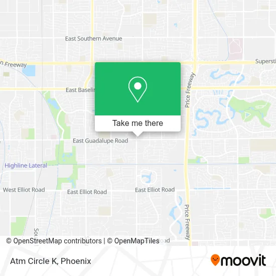 Atm Circle K map
