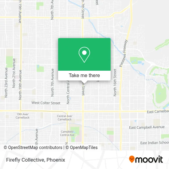 Firefly Collective map