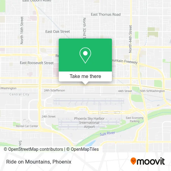 Ride on Mountains map