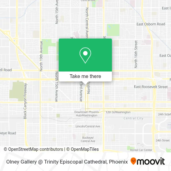 Olney Gallery @ Trinity Episcopal Cathedral map