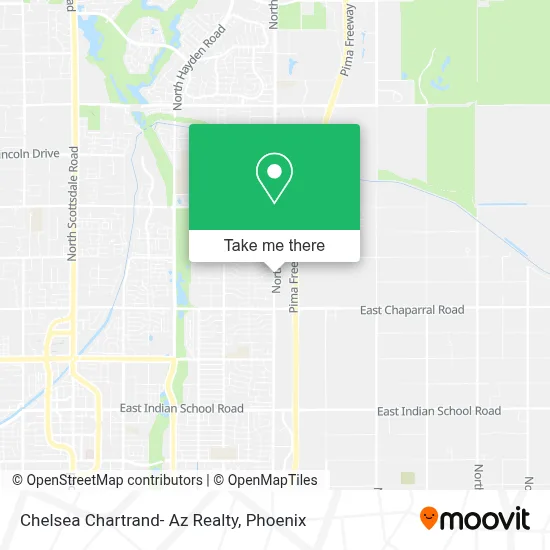Chelsea Chartrand- Az Realty map