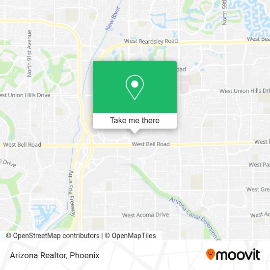 Arizona Realtor map