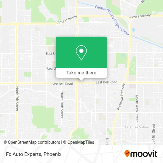 Fc Auto Experts map