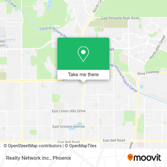 Realty Network Inc. map