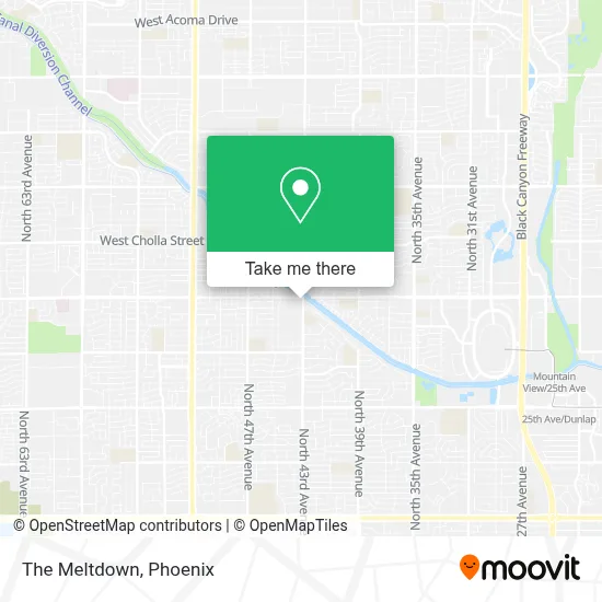 The Meltdown map